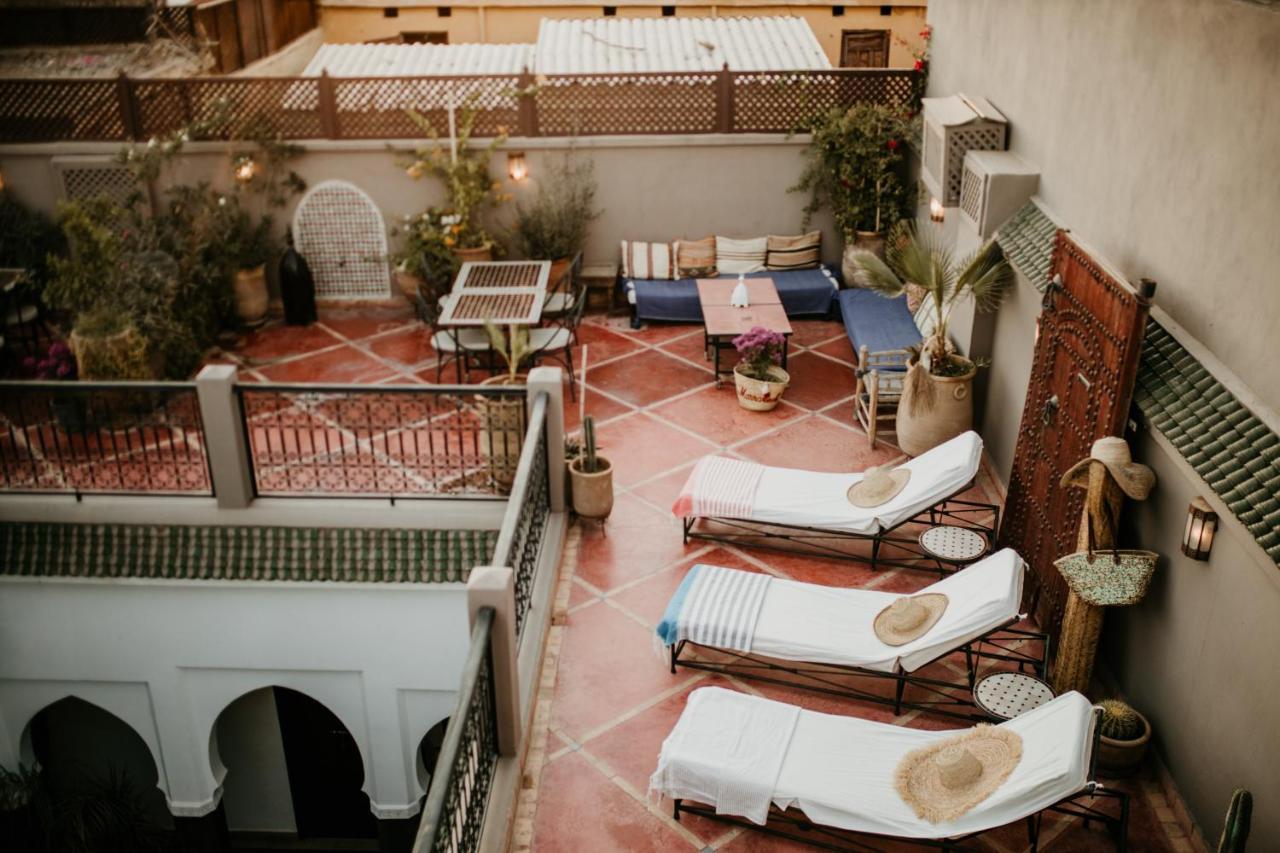 Riad Alnadine Marrakesch Exterior foto